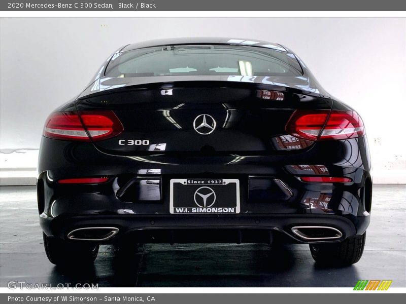 Black / Black 2020 Mercedes-Benz C 300 Sedan