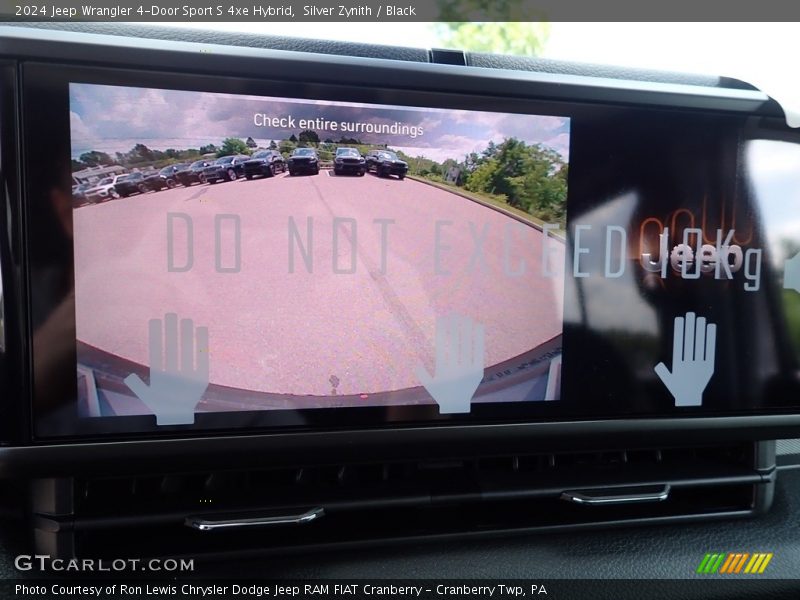 Silver Zynith / Black 2024 Jeep Wrangler 4-Door Sport S 4xe Hybrid