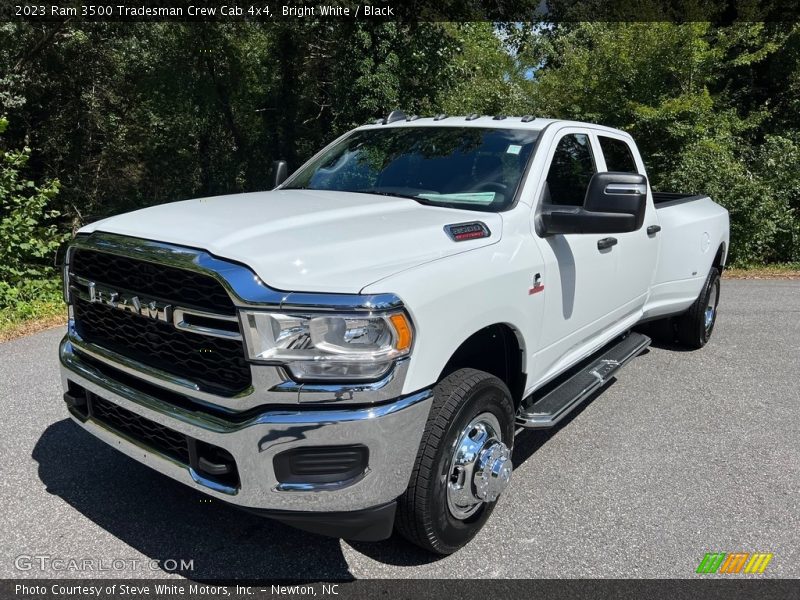 Bright White / Black 2023 Ram 3500 Tradesman Crew Cab 4x4