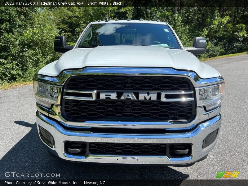 Bright White / Black 2023 Ram 3500 Tradesman Crew Cab 4x4