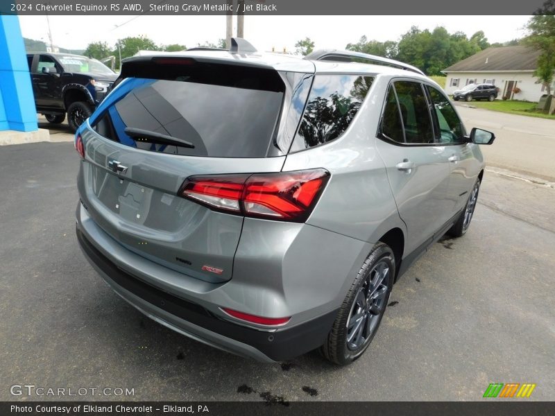 Sterling Gray Metallic / Jet Black 2024 Chevrolet Equinox RS AWD