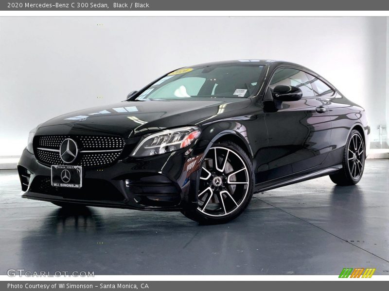 Black / Black 2020 Mercedes-Benz C 300 Sedan