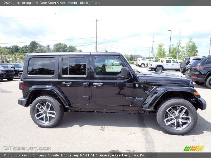  2024 Wrangler 4-Door Sport S 4xe Hybrid Black