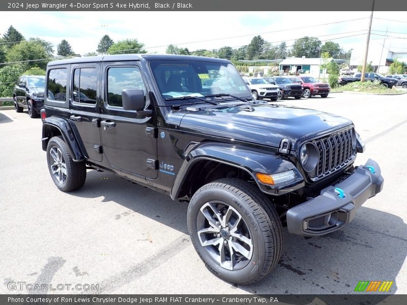 Front 3/4 View of 2024 Wrangler 4-Door Sport S 4xe Hybrid