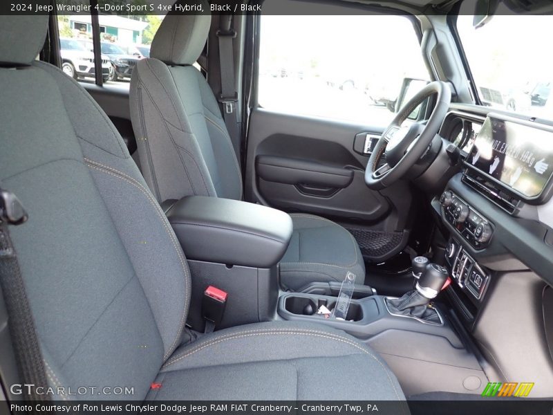 Front Seat of 2024 Wrangler 4-Door Sport S 4xe Hybrid