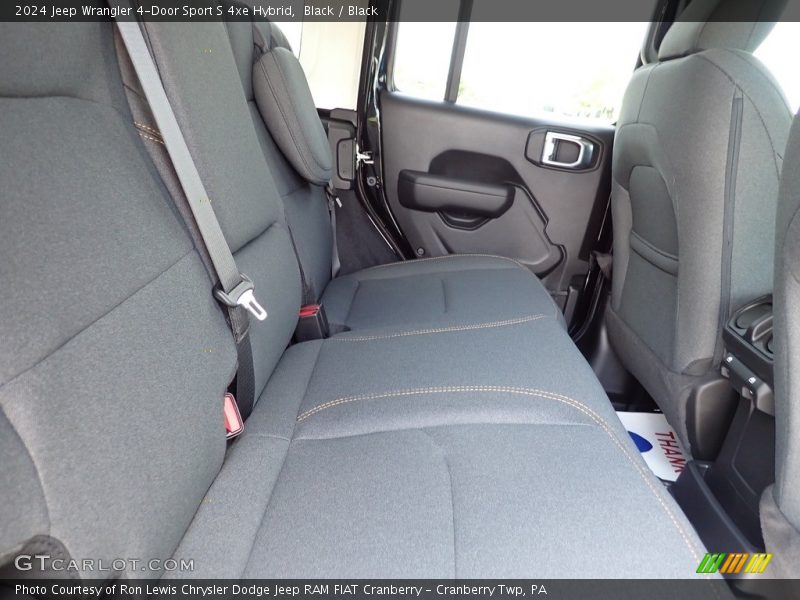 Rear Seat of 2024 Wrangler 4-Door Sport S 4xe Hybrid
