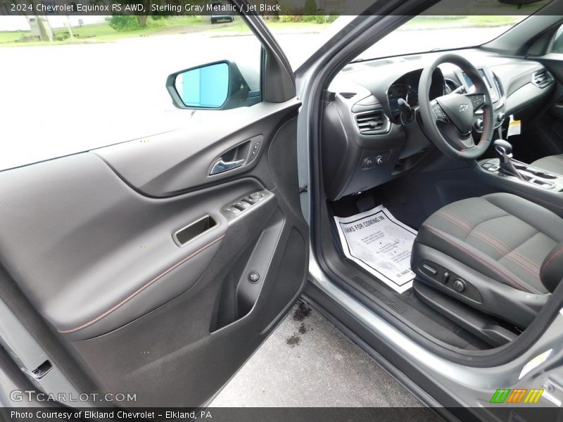 Front Seat of 2024 Equinox RS AWD