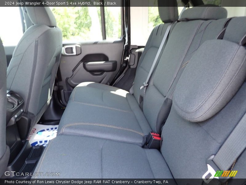 Rear Seat of 2024 Wrangler 4-Door Sport S 4xe Hybrid