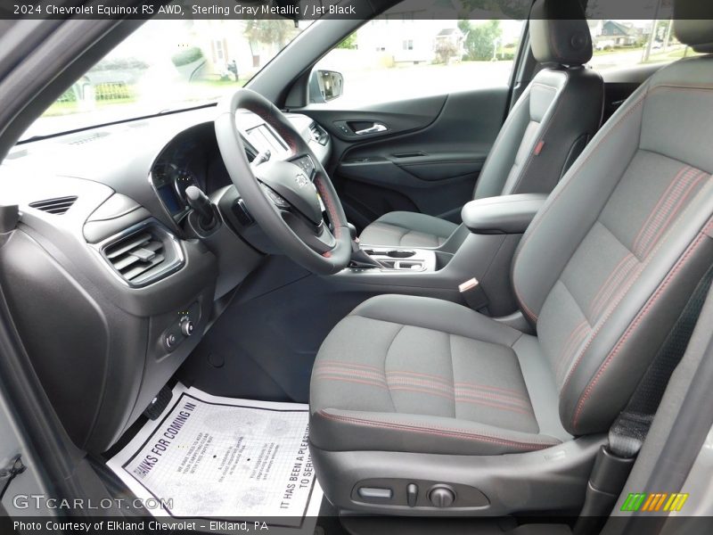 Front Seat of 2024 Equinox RS AWD