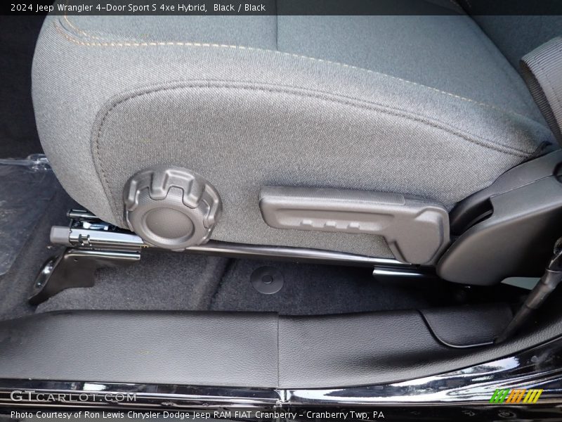 Front Seat of 2024 Wrangler 4-Door Sport S 4xe Hybrid