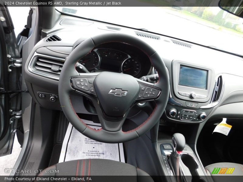 Dashboard of 2024 Equinox RS AWD