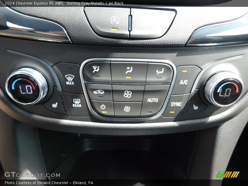 Sterling Gray Metallic / Jet Black 2024 Chevrolet Equinox RS AWD