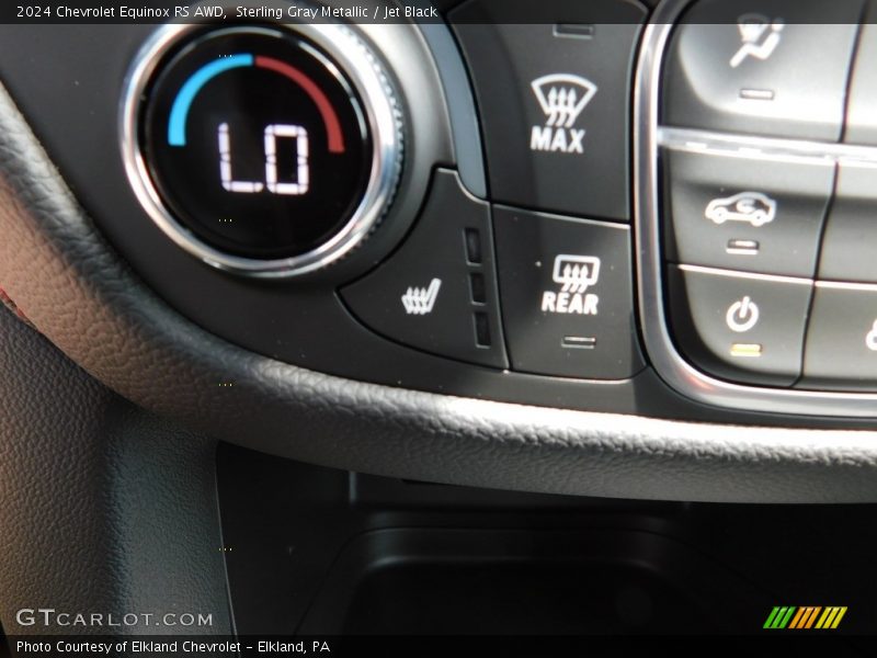 Sterling Gray Metallic / Jet Black 2024 Chevrolet Equinox RS AWD