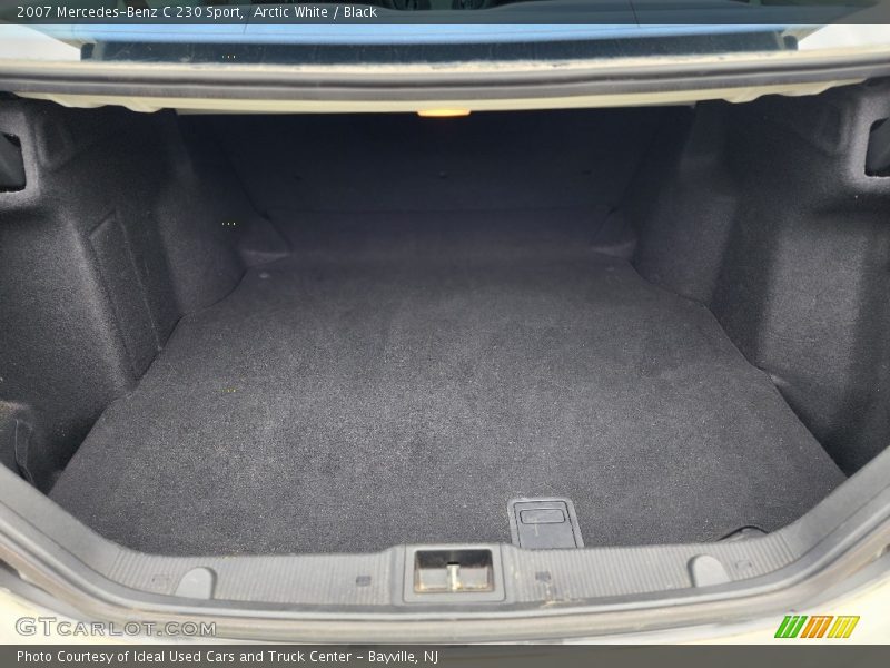 Arctic White / Black 2007 Mercedes-Benz C 230 Sport