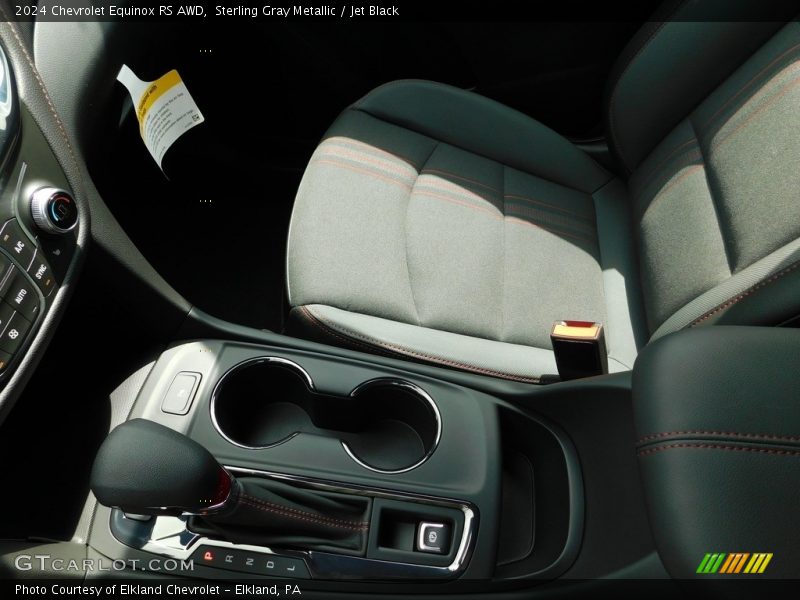 Sterling Gray Metallic / Jet Black 2024 Chevrolet Equinox RS AWD