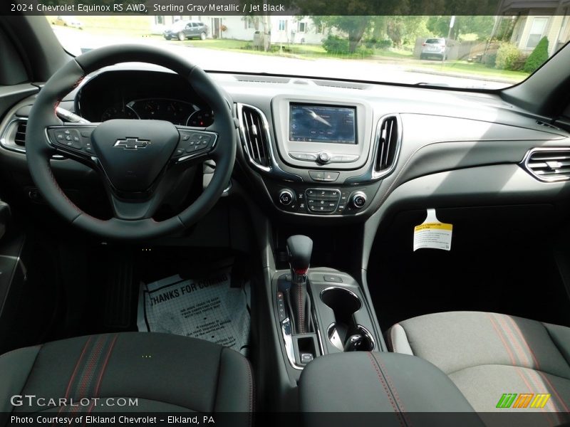 Sterling Gray Metallic / Jet Black 2024 Chevrolet Equinox RS AWD