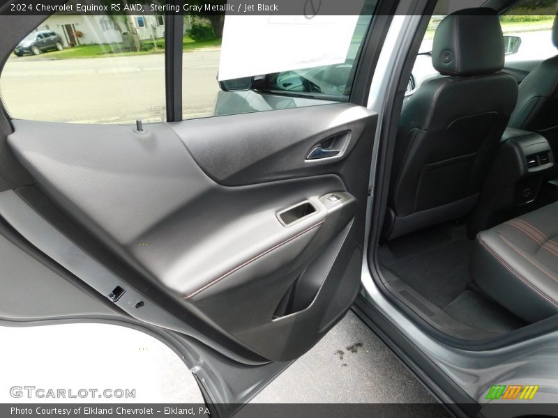 Sterling Gray Metallic / Jet Black 2024 Chevrolet Equinox RS AWD