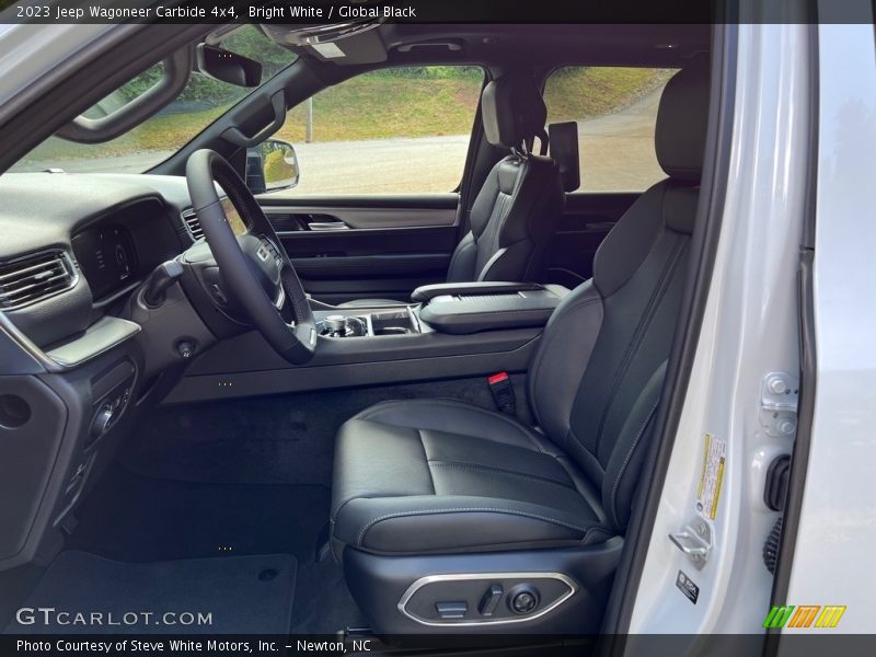 Front Seat of 2023 Wagoneer Carbide 4x4