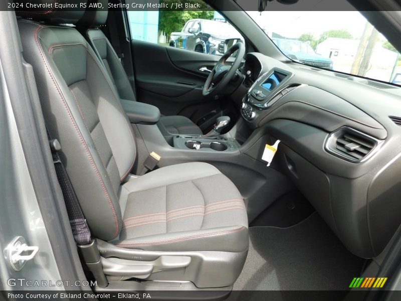 Sterling Gray Metallic / Jet Black 2024 Chevrolet Equinox RS AWD