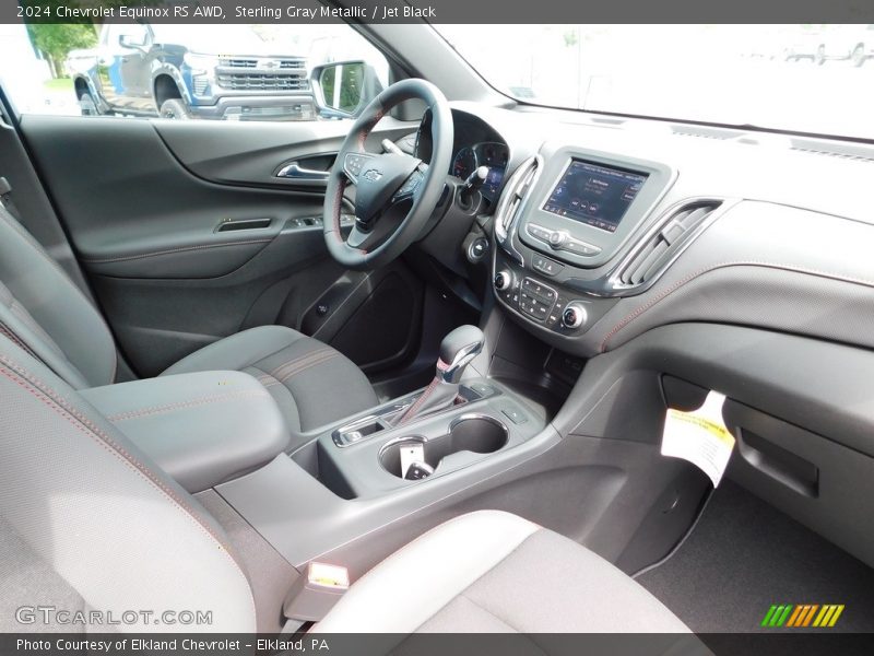 Sterling Gray Metallic / Jet Black 2024 Chevrolet Equinox RS AWD
