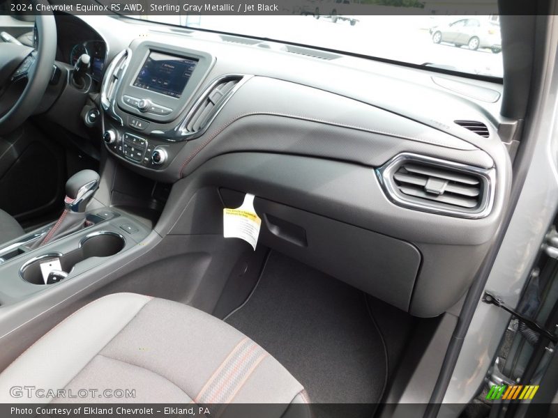 Sterling Gray Metallic / Jet Black 2024 Chevrolet Equinox RS AWD