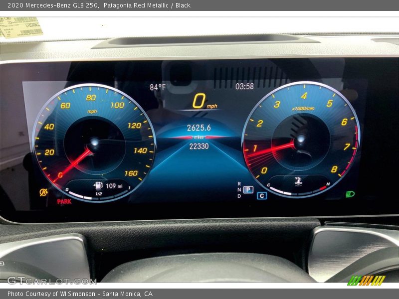 Patagonia Red Metallic / Black 2020 Mercedes-Benz GLB 250