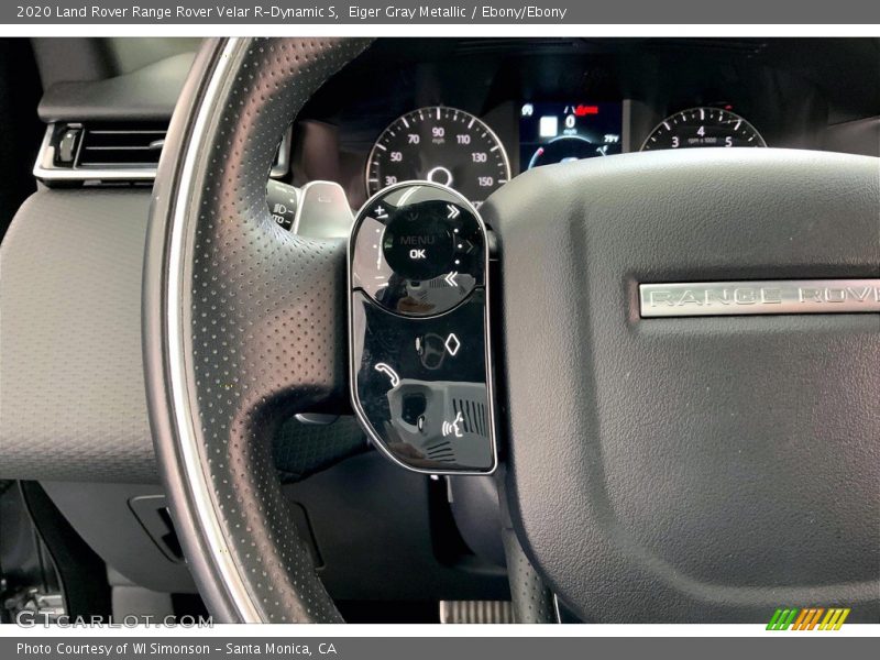 Eiger Gray Metallic / Ebony/Ebony 2020 Land Rover Range Rover Velar R-Dynamic S