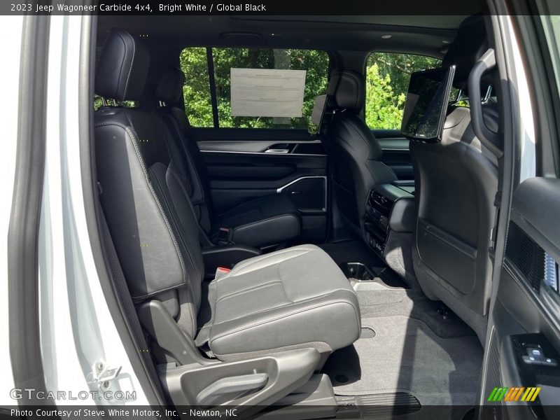 Bright White / Global Black 2023 Jeep Wagoneer Carbide 4x4