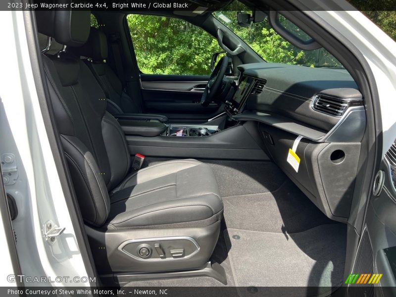 Bright White / Global Black 2023 Jeep Wagoneer Carbide 4x4