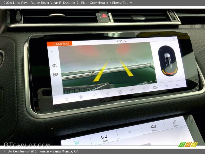 Eiger Gray Metallic / Ebony/Ebony 2020 Land Rover Range Rover Velar R-Dynamic S