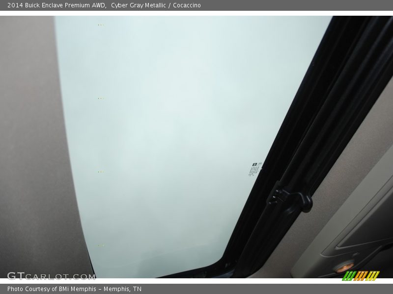 Cyber Gray Metallic / Cocaccino 2014 Buick Enclave Premium AWD