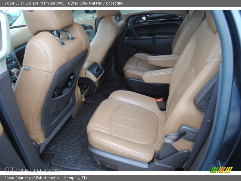 Cyber Gray Metallic / Cocaccino 2014 Buick Enclave Premium AWD