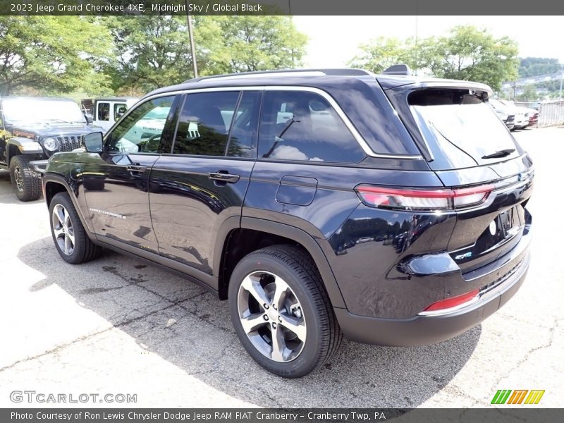 Midnight Sky / Global Black 2023 Jeep Grand Cherokee 4XE