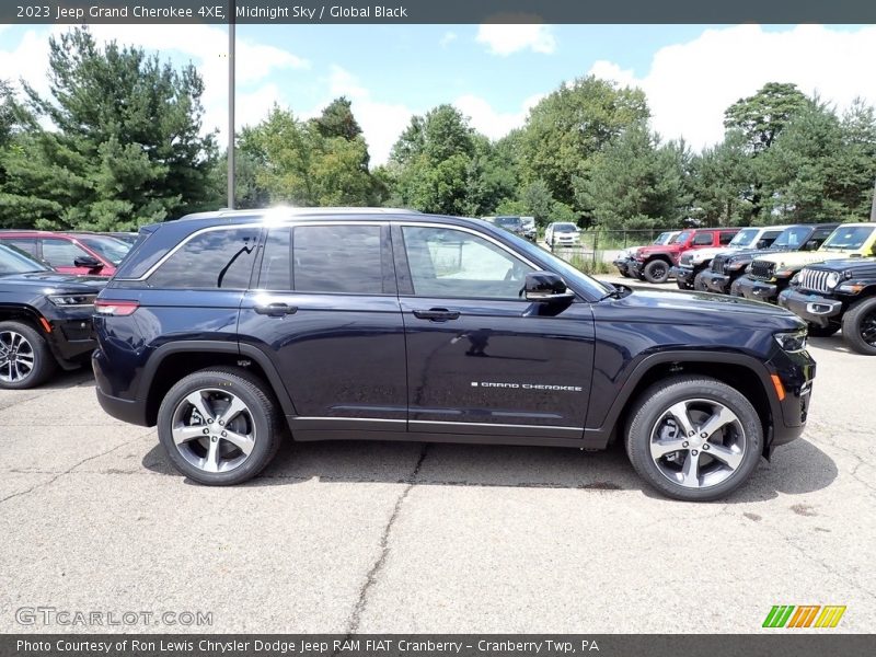 Midnight Sky / Global Black 2023 Jeep Grand Cherokee 4XE