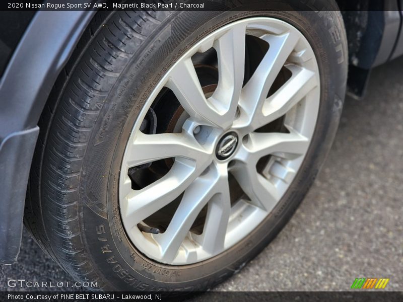 Magnetic Black Pearl / Charcoal 2020 Nissan Rogue Sport SV AWD