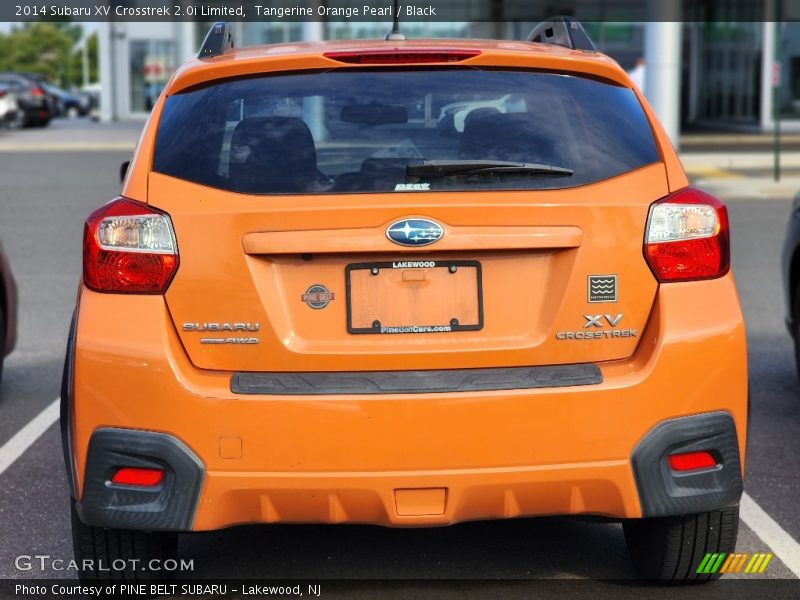 Tangerine Orange Pearl / Black 2014 Subaru XV Crosstrek 2.0i Limited