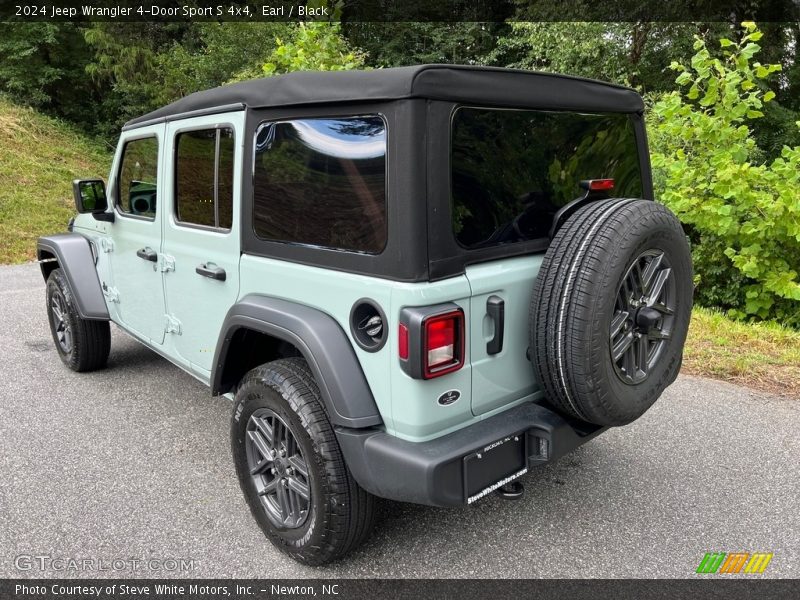 Earl / Black 2024 Jeep Wrangler 4-Door Sport S 4x4