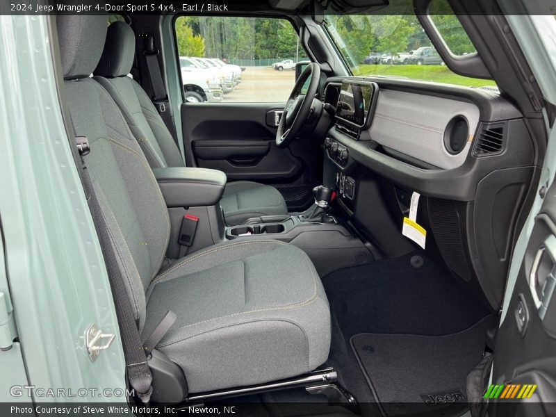 Earl / Black 2024 Jeep Wrangler 4-Door Sport S 4x4