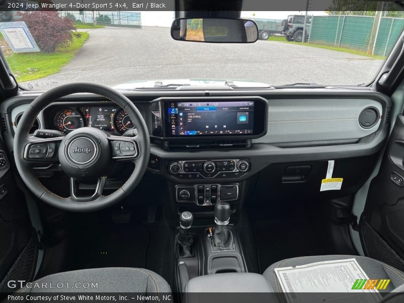 Dashboard of 2024 Wrangler 4-Door Sport S 4x4