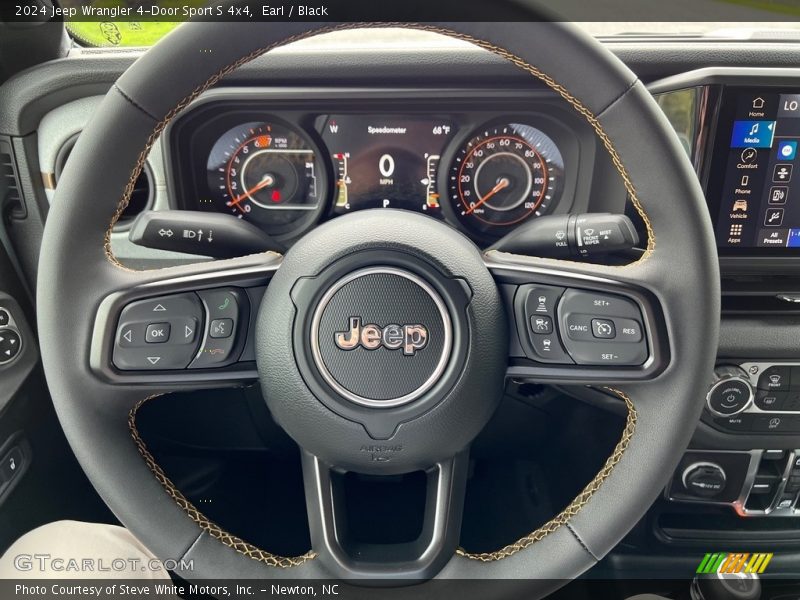  2024 Wrangler 4-Door Sport S 4x4 Steering Wheel