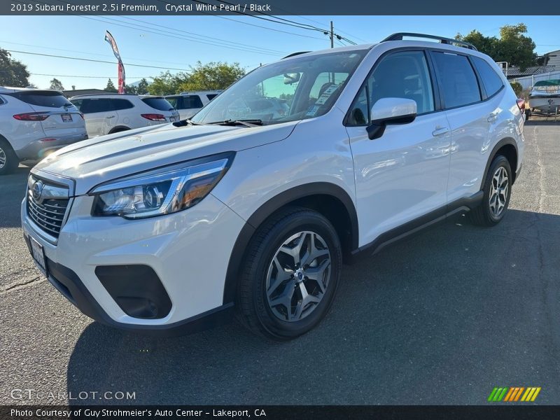 Crystal White Pearl / Black 2019 Subaru Forester 2.5i Premium