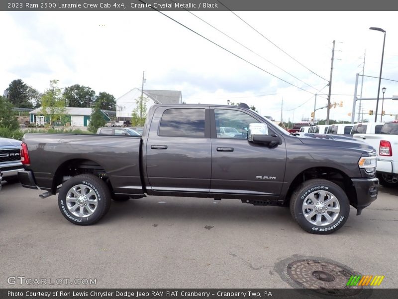 Granite Crystal Metallic / Black 2023 Ram 2500 Laramie Crew Cab 4x4