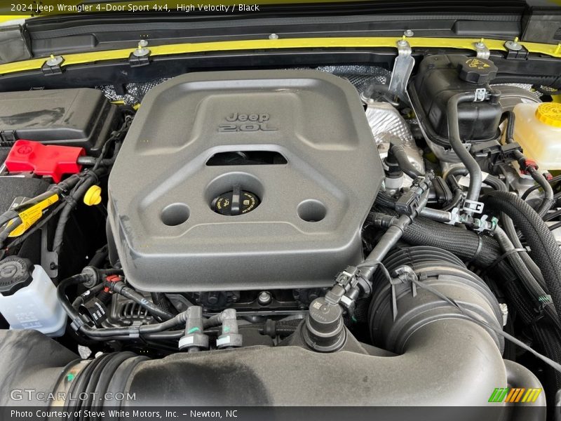  2024 Wrangler 4-Door Sport 4x4 Engine - 2.0 Liter Turbocharged DOHC 16-Valve VVT 4 Cylinder
