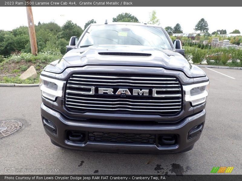 Granite Crystal Metallic / Black 2023 Ram 2500 Laramie Crew Cab 4x4