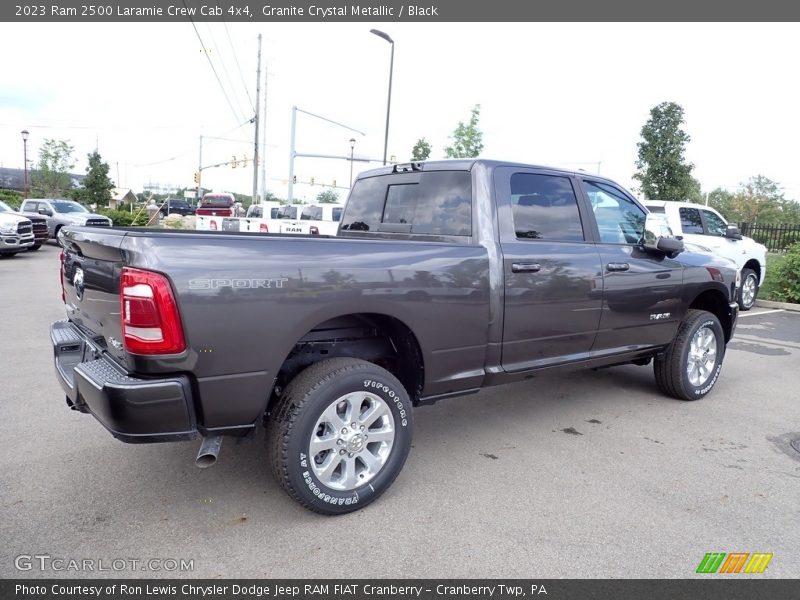 Granite Crystal Metallic / Black 2023 Ram 2500 Laramie Crew Cab 4x4