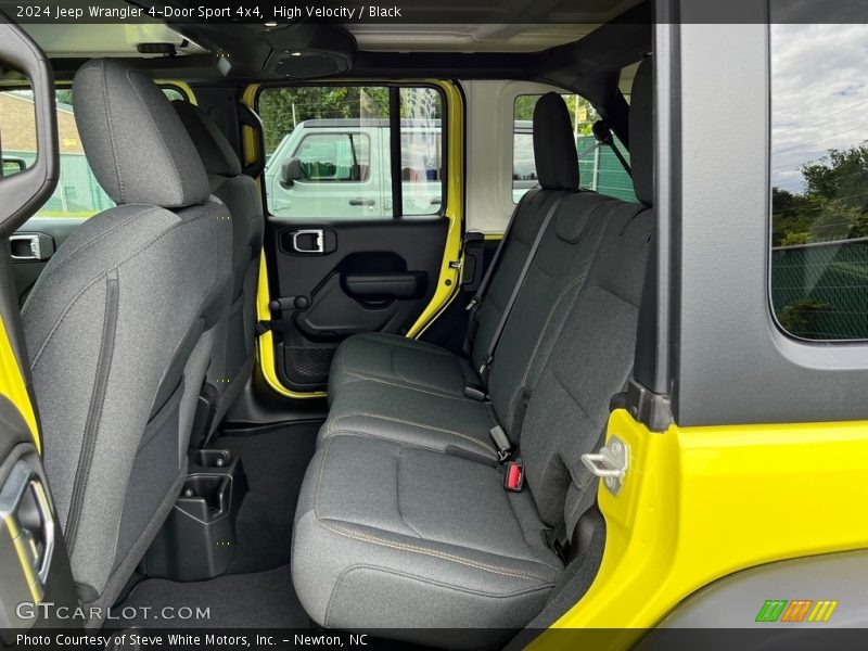 Rear Seat of 2024 Wrangler 4-Door Sport 4x4