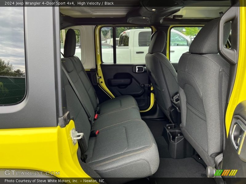 Rear Seat of 2024 Wrangler 4-Door Sport 4x4