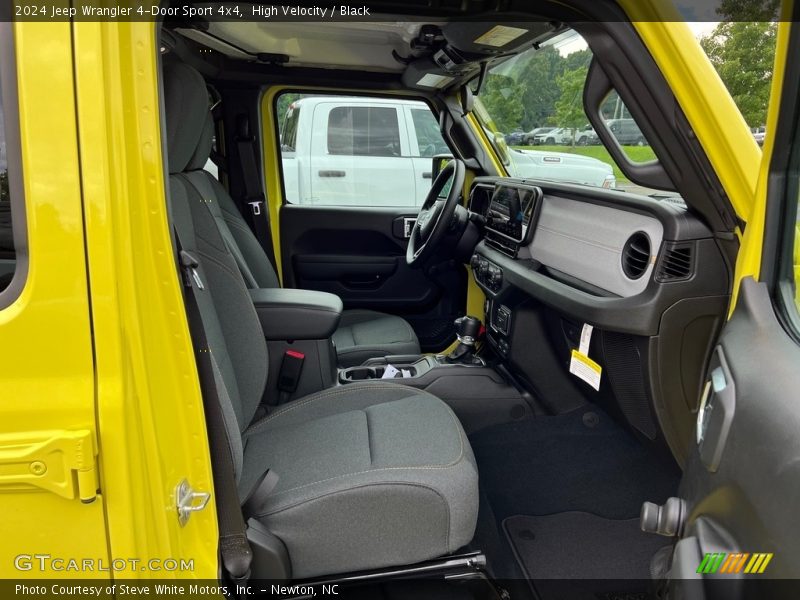 Front Seat of 2024 Wrangler 4-Door Sport 4x4