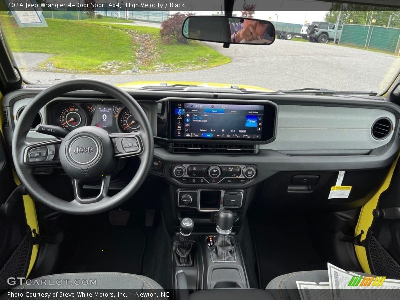 Dashboard of 2024 Wrangler 4-Door Sport 4x4