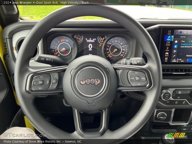  2024 Wrangler 4-Door Sport 4x4 Steering Wheel